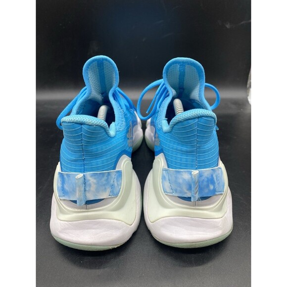 Adidas Patrick Mahomes 1 Impact FLX Shoes Men Size 11 Sky Rush Blue White HQ7167 - Picture 4 of 7